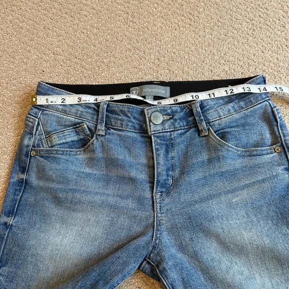 Wit & Wisdom Jeans Ab-solution Ankle Skimmer Skinny Light Blue Size 2 #L1327N3XH - Picture 5 of 12